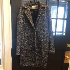 ASOS Design Grey Melange Coat